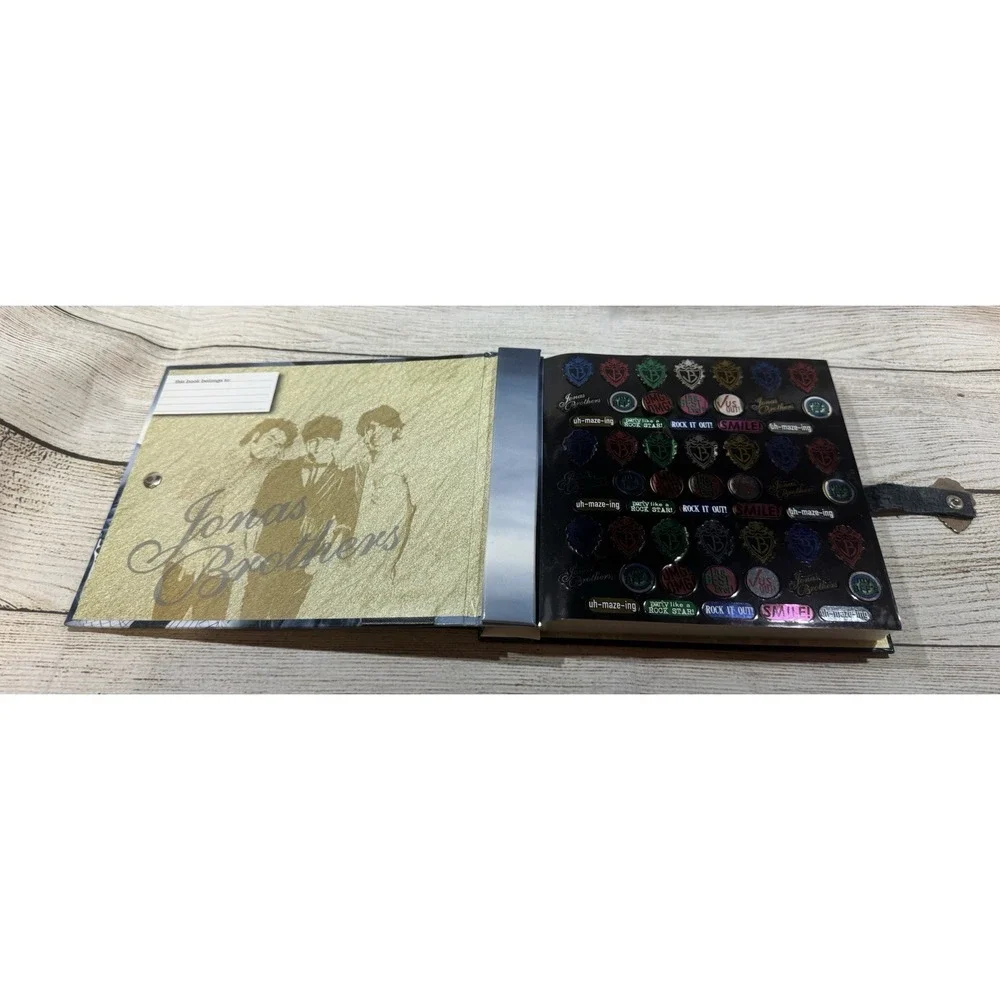 NEW Jonas Brothers Ticket Stub Journal Hardcover Book Y2K nostalgic nostalgia